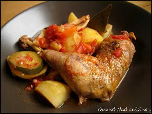 Mijoté de poulet aux légumes (au mijot'cook) - Quand Nad cuisine...