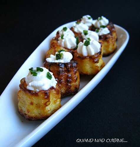 Mini-cannelés au chèvre