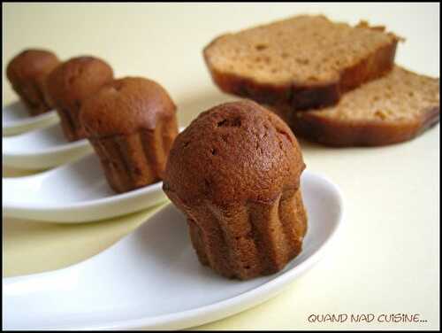 Mini-cannelés au pain d'épices