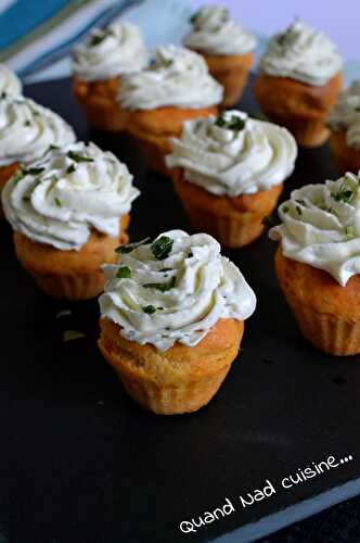 Mini-cupcakes aux tomates séchées