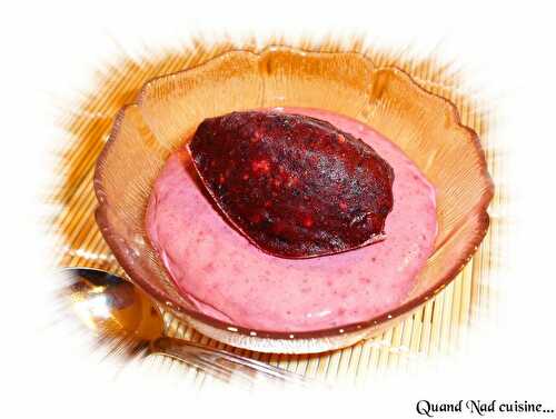 Mousse aux fruits rouges