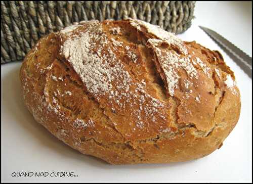 Pain complet aux graines de tournesol (au levain)