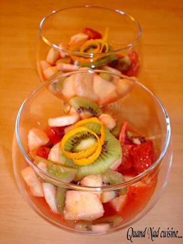 Petite salade de fruits vite faite