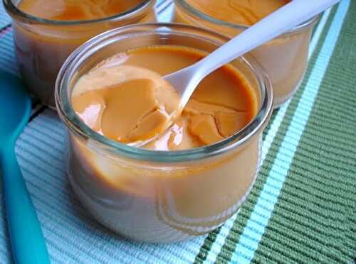 Petits pots de crème au caramel