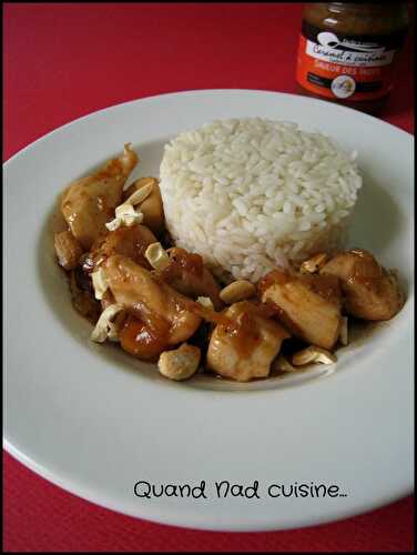 Poulet au Carépice et noix de cajou