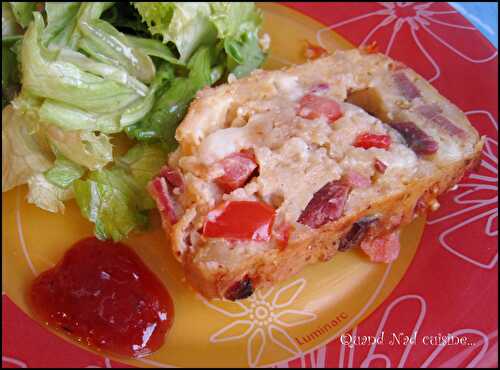 Pudding au jambon de Bayonne