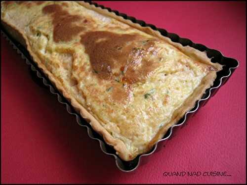 Quiche au crabe