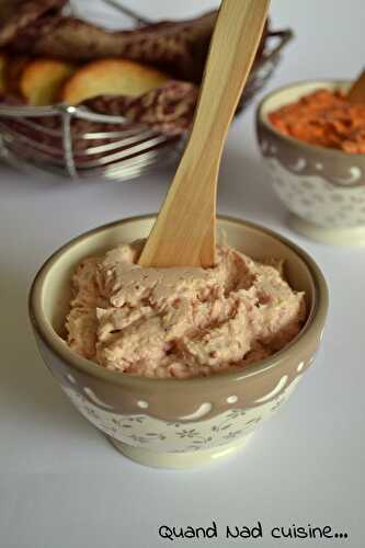 Rillettes jambon-moutarde