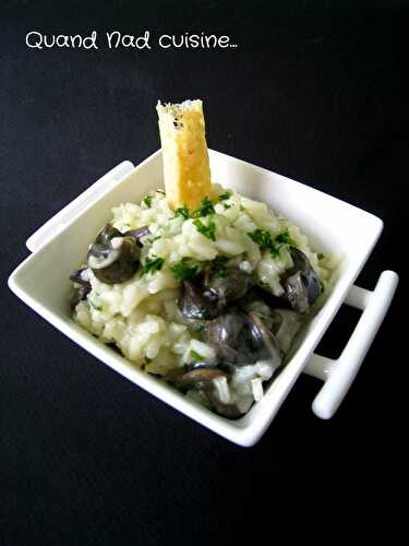 Risotto aux escargots de Bourgogne