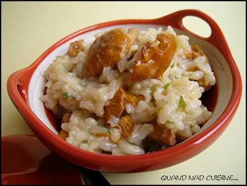 Risotto aux girolles