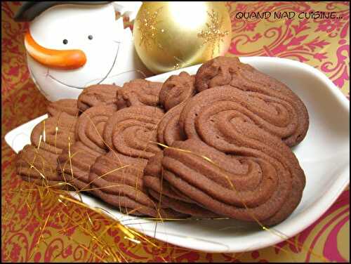 Sablés viennois au cacao de Pierre Hermé