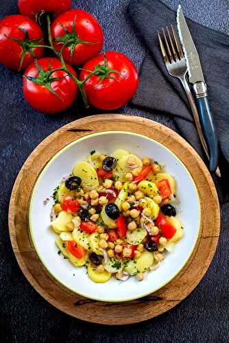 Salade de pommes de terre au citron