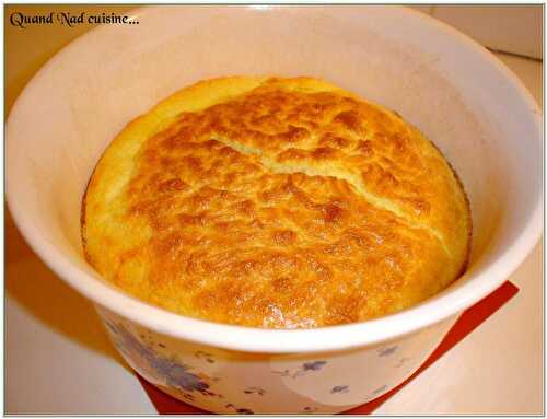 Soufflé au comté et au curry