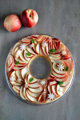 Tarte aux nectarines