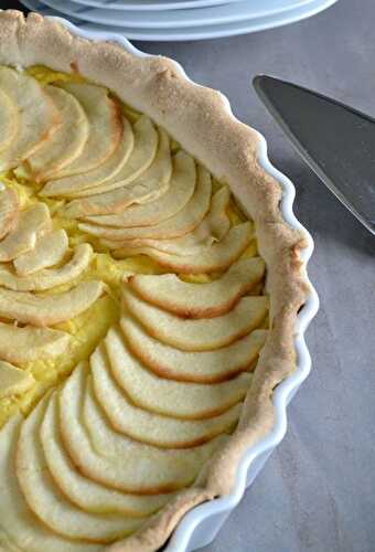 Tarte pâtissière aux pommes