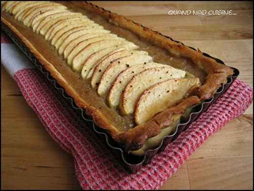 Tarte pomme-rhubarbe