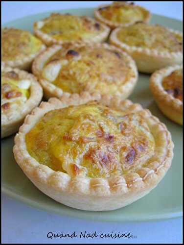 Tartelettes soufflées au thon