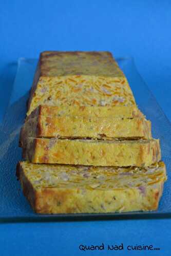 Terrine de carottes au curry et au bacon