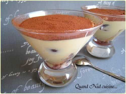 Tiramisu aux cerises... pour un monde de douceurs