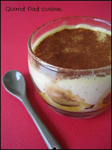 Tiramisu banane-spéculoos