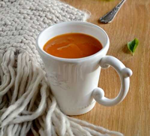 Velouté de tomates et de courgettes (au cookeo)