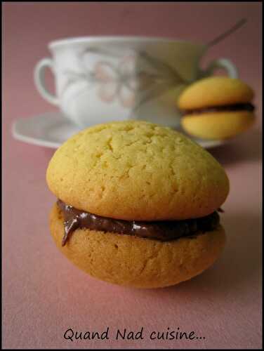 Whoopie pies à la pâte à tartiner