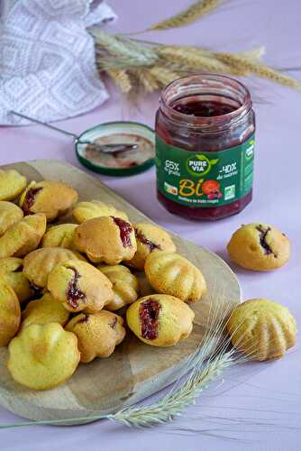 Coquelines à la confiture