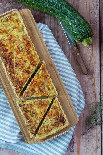 Tarte thon courgette