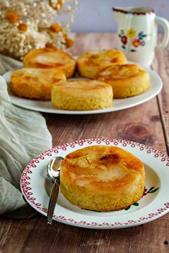 Moelleux aux pommes façon tatin