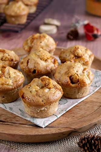 Muffins pomme et caramel