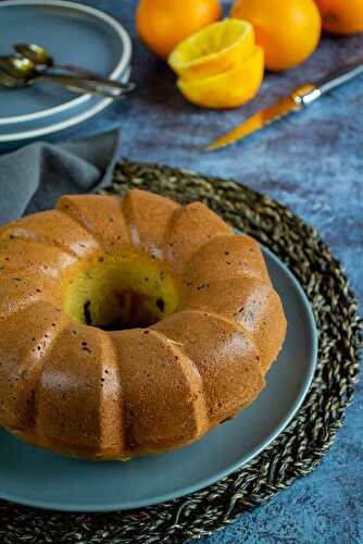 Gâteau du matin orange et chocolat