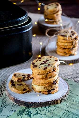 Sablés aux éclats de chocolat