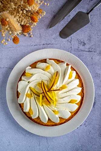 Tarte mangue vanille