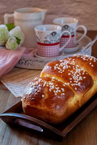 Brioche moelleuse au yaourt