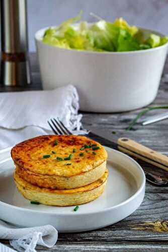 Gâteaux de chou-fleur au parmesan