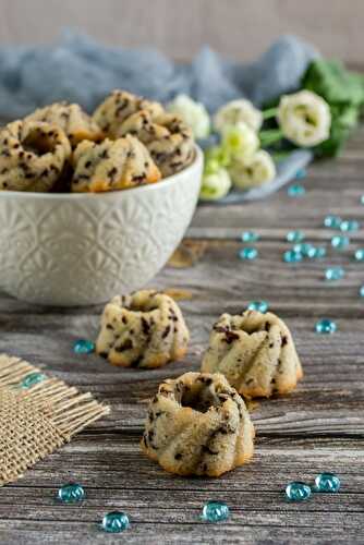 Bouchées amandes et chocolat