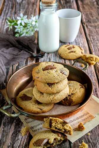 Cookies au beurre de cacahuètes et chocolat