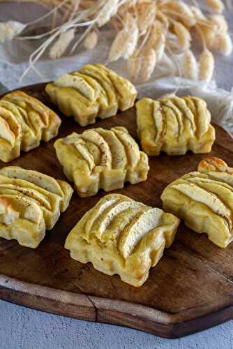 Gâteaux pomme banane sans beurre et sans sucre