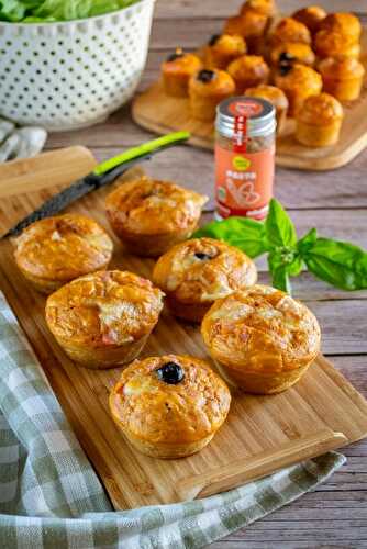 Muffins façon pizza