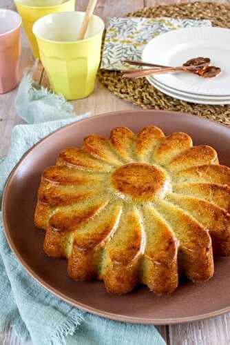 Gâteau à la courgette amande et citron