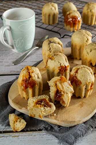 Muffins coeur coulant au caramel