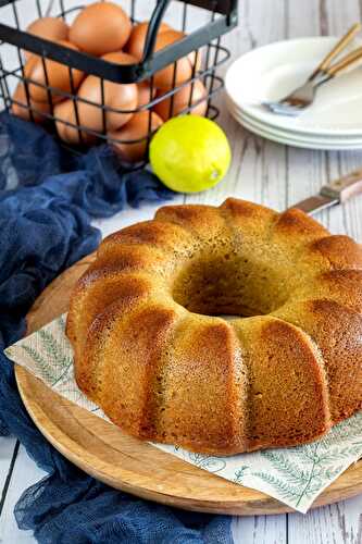 Bundt cake au citron