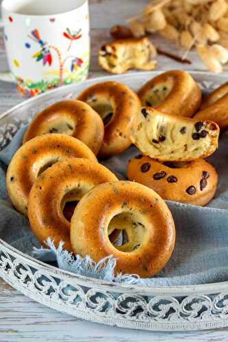 Donuts mascarpone et pépites de chocolat