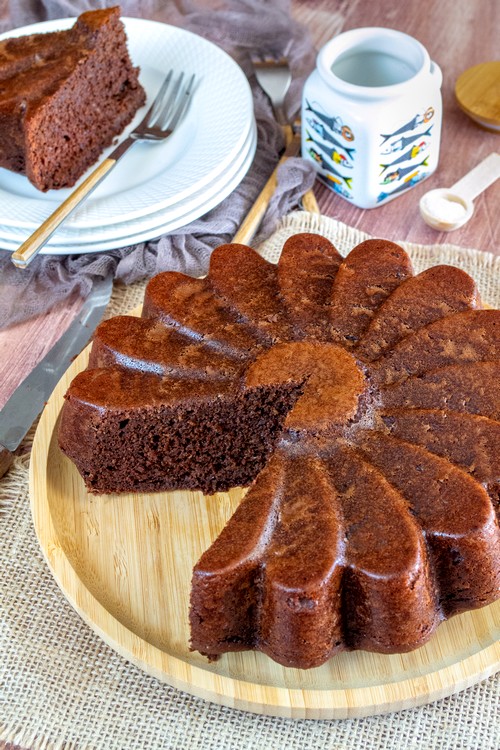 Moelleux au chocolat sans farine et tout doux