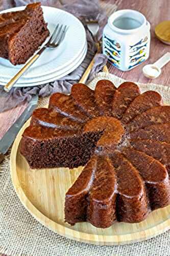 Moelleux au chocolat sans farine et tout doux