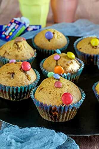 Muffins moelleux aux Smarties