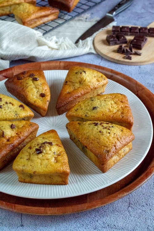 Gâteaux au skyr et aux pépites de chocolat