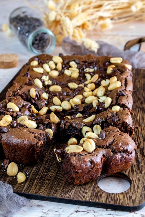 Brownie chocolat au beurre de cacahuètes