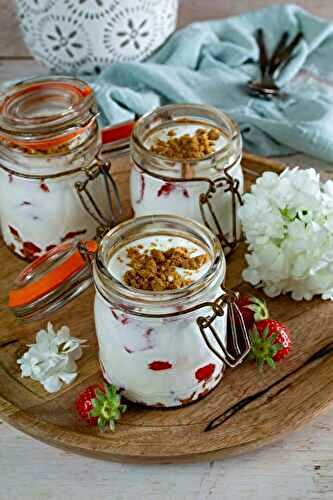 Parfaits aux fraises