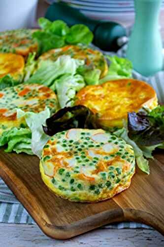 Clafoutis petits pois et surimi